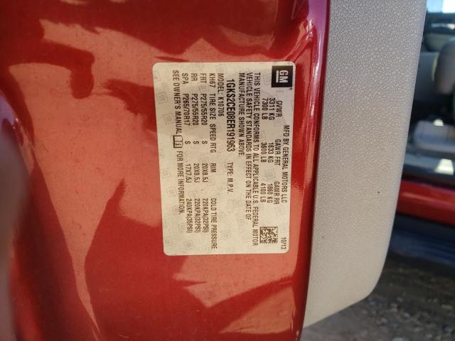 Photo 10 from auction – 2014 GMC YUKON SLT with VIN 1GKS2CE08ER191963