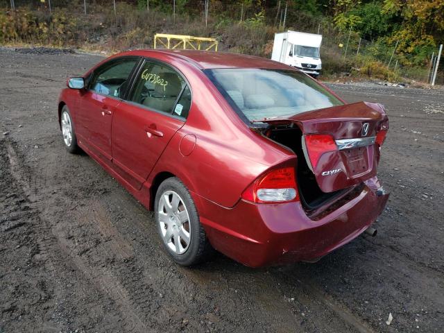 Photo 3 from auction – 2011 HONDA CIVIC LX with VIN 2HGFA1F56BH526875