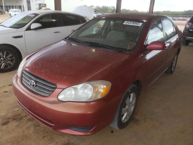 Photo 2 from auction – 2004 TOYOTA COROLLA CE with VIN 2T1BR32E54C280728