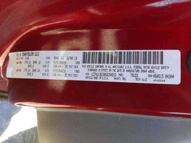 Photo 10 from auction – 2008 DODGE RAM 1500 S with VIN 1D7HU18238S634816
