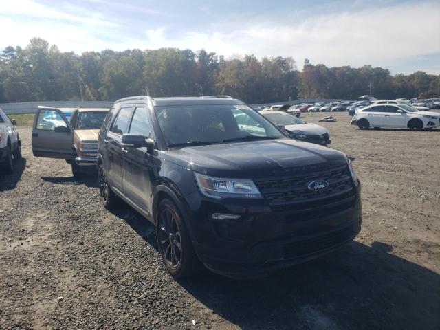 FORD EXPLORER X 2018 with VIN 1FM5K7D87JGB74435 - Photo from auction