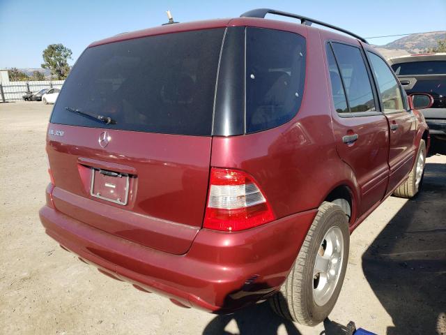 Photo 4 from auction – 2002 MERCEDES-BENZ ML 320 with VIN 4JGAB54E42A319945