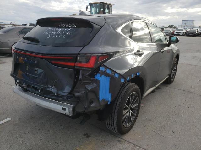 Photo 4 from auction – 2022 LEXUS NX 350H with VIN 2T2AKCEZ5NC002522