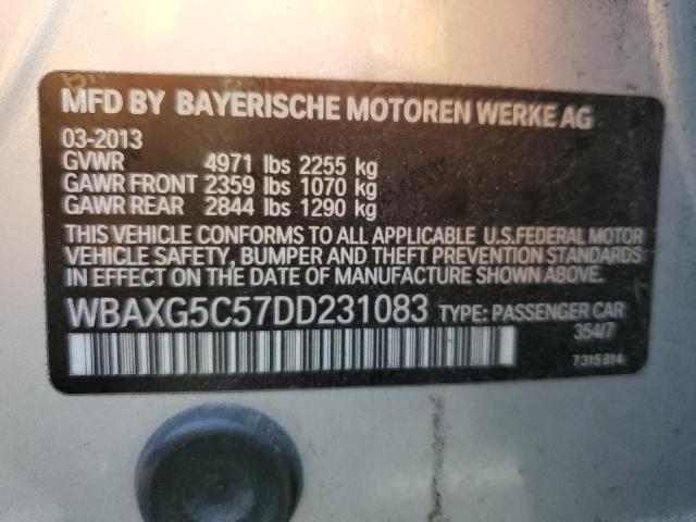 Photo 10 from auction – 2013 BMW 528 I with VIN WBAXG5C57DD231083