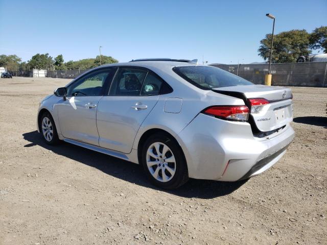 Photo 2 from auction – 2021 TOYOTA COROLLA LE with VIN JTDEPMAE1MJ166899