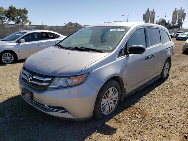 Photo 2 from auction – 2016 HONDA ODYSSEY LX with VIN 5FNRL5H23GB044796