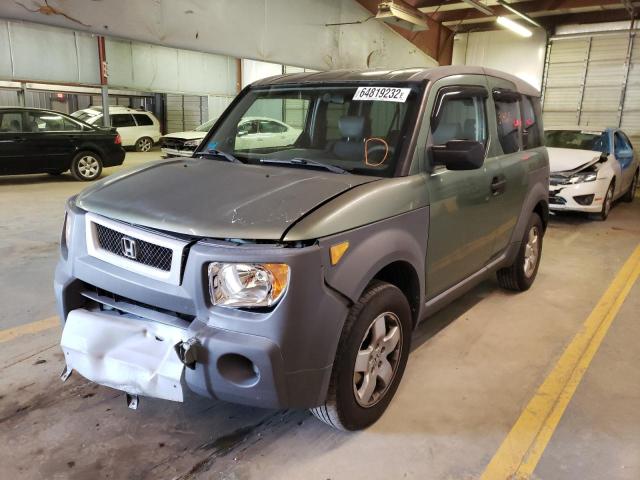 Photo 2 from auction – 2004 HONDA ELEMENT EX with VIN 5J6YH28504L022490