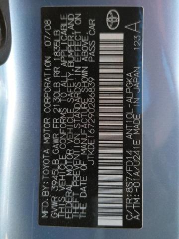 Photo 10 from auction – 2009 TOYOTA SCION TC with VIN JTKDE167290286839