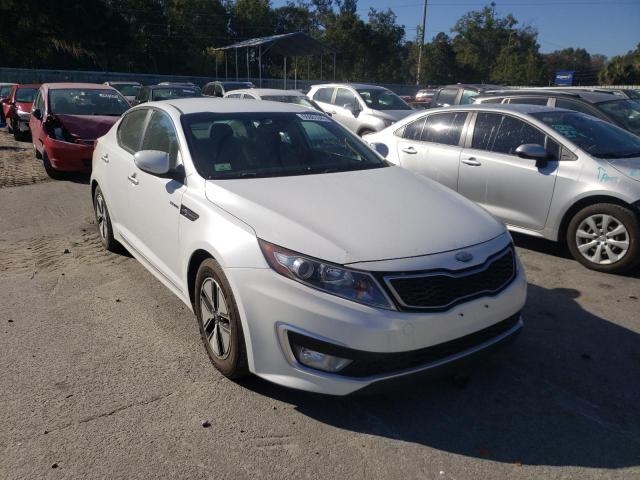 KIA OPTIMA HYB 2013 with VIN KNAGM4AD5D5038230 - Photo from auction