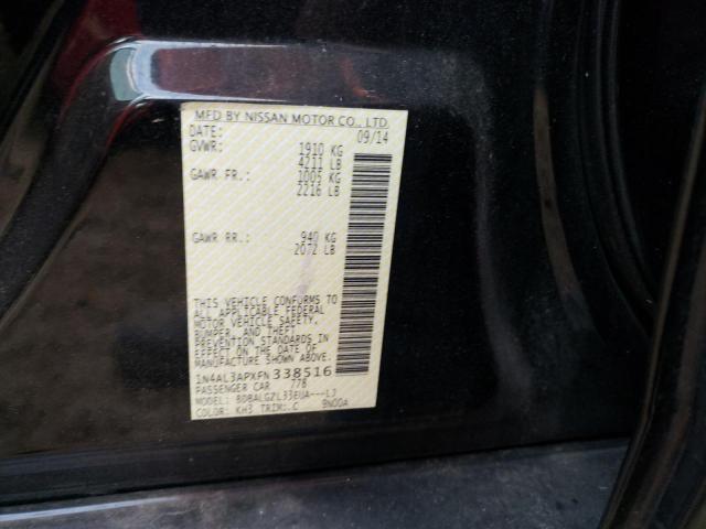 Photo 10 from auction – 2015 NISSAN ALTIMA 2.5 with VIN 1N4AL3APXFN338516