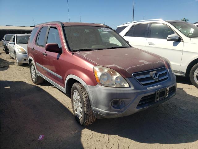 HONDA CR-V 2006 with VIN JHLRD68896C027863 - Photo from auction