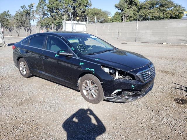HYUNDAI SONATA SE 2017 with VIN 5NPE24AF7HH446008 - Photo from auction