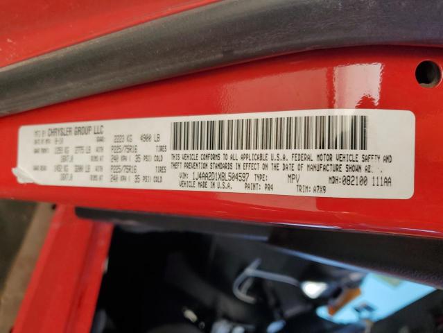Photo 10 from auction – 2011 JEEP WRANGLER S with VIN 1J4AA2D1XBL504597