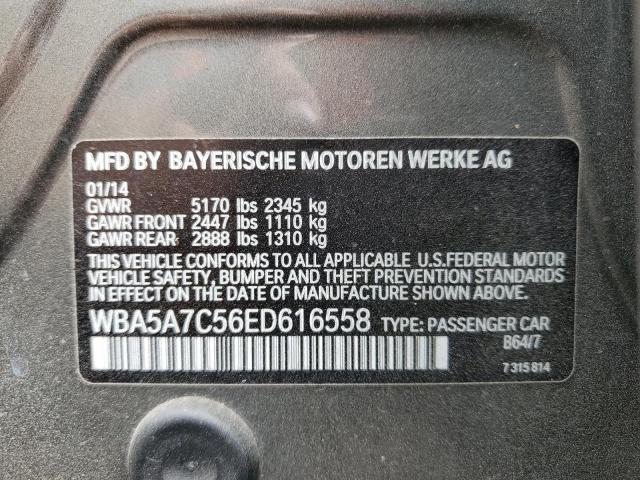 Photo 10 from auction – 2014 BMW 528 XI with VIN WBA5A7C56ED616558