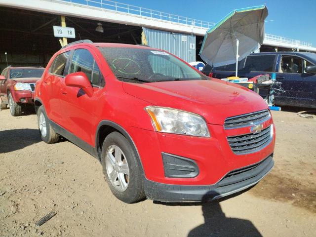 CHEVROLET TRAX 1LT 2015 with VIN 3GNCJLSBXFL247247 - Photo from auction
