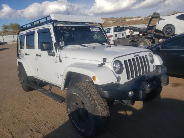 JEEP WRANGLER U 2017 with VIN 1C4BJWEG4HL601257 - Photo from auction
