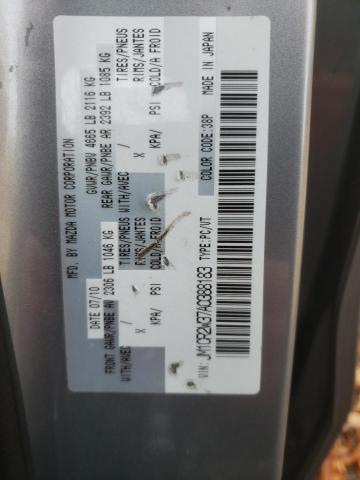 Photo 10 from auction – 2010 MAZDA 5 with VIN JM1CR2W37A0388183