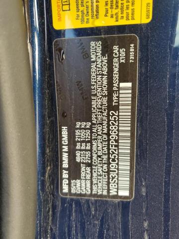 Photo 10 from auction – 2015 BMW M4 with VIN WBS3U9C52FP968252
