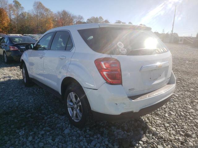 Photo 3 from auction – 2016 CHEVROLET EQUINOX LS with VIN 2GNALBEK8G6341205