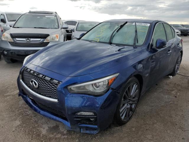 Photo 2 from auction – 2016 INFINITI Q50 RED SP with VIN JN1FV7APXGM420161