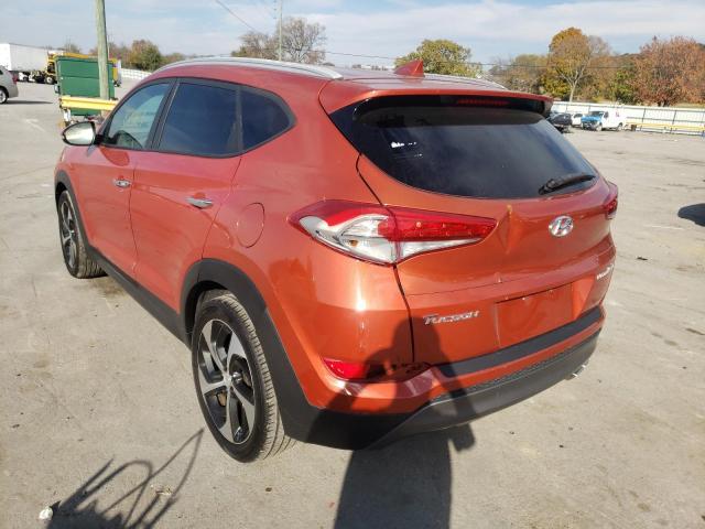 Photo 3 from auction – 2016 HYUNDAI TUCSON LIM with VIN KM8J33A23GU152740