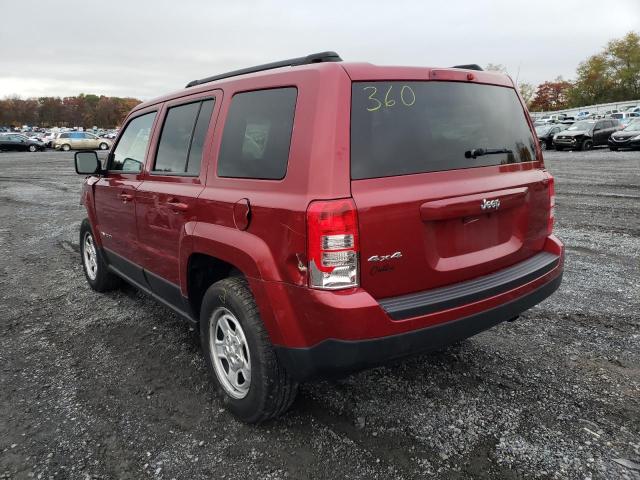 Photo 3 from auction – 2014 JEEP PATRIOT SP with VIN 1C4NJRBB3ED591544