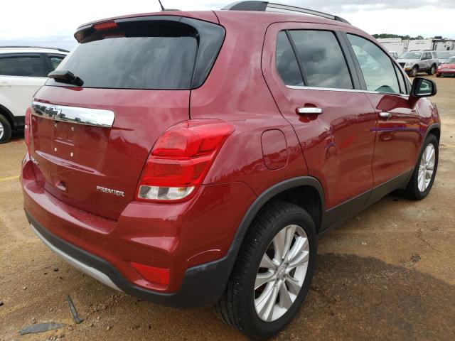 Photo 4 from auction – 2019 CHEVROLET TRAX PREMI with VIN 3GNCJRSB0KL243656