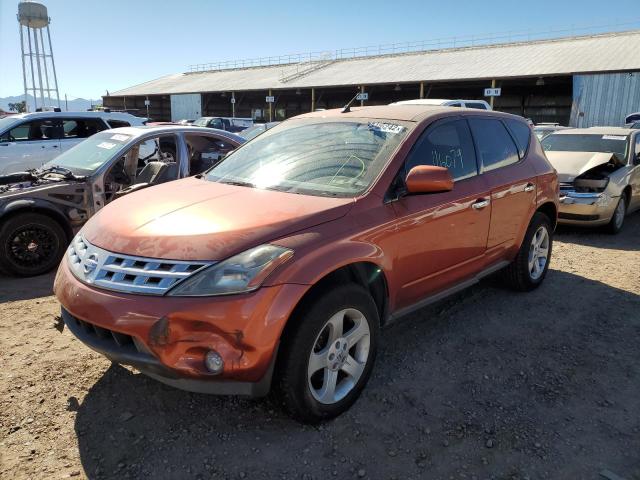 Photo 2 from auction – 2004 NISSAN MURANO with VIN JN8AZ08T44W227384