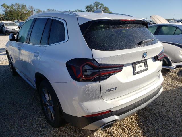 Photo 3 from auction – 2022 BMW X3 SDRIVE3 with VIN 5UX43DP09N9J95068