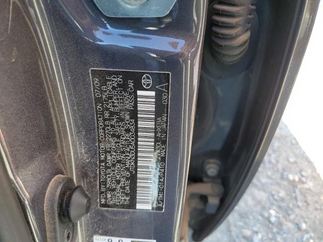 Photo 10 from auction – 2010 TOYOTA PRIUS with VIN JTDKN3DU5A0034834