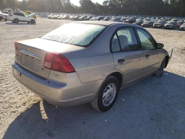 Photo 4 from auction – 2001 HONDA CIVIC DX with VIN 2HGES15561H558525