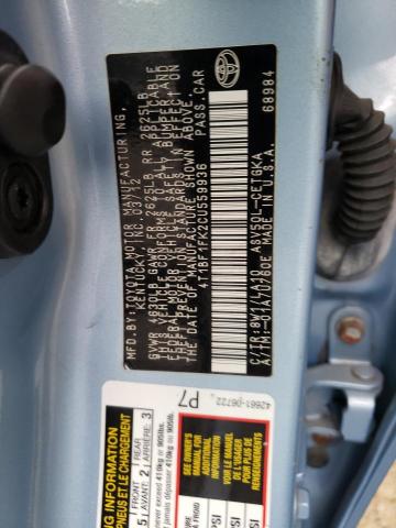 Photo 10 from auction – 2012 TOYOTA CAMRY L/LE with VIN 4T1BF1FK2CU559936