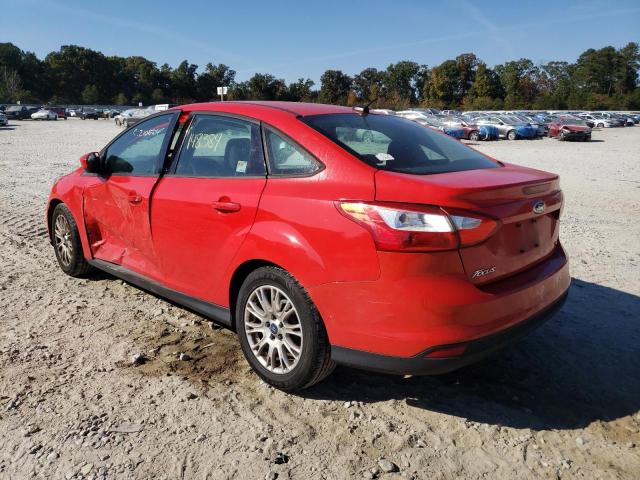 Photo 3 from auction – 2012 FORD FOCUS SE with VIN 1FAHP3F24CL348210