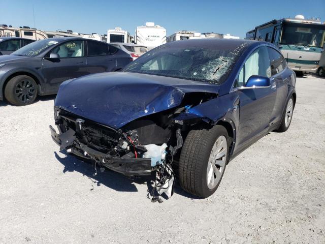 Photo 2 from auction – 2016 TESLA MODEL X with VIN 5YJXCBE22GF027658