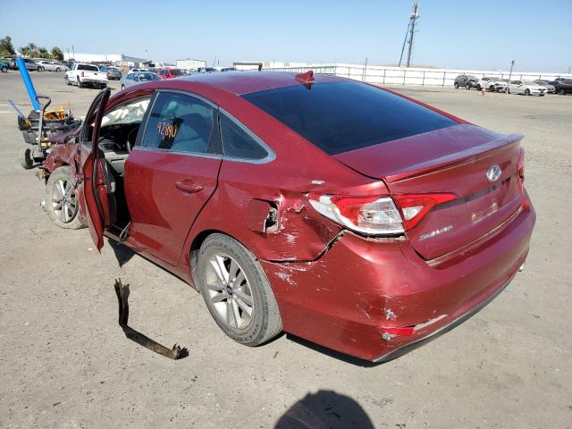 Photo 3 from auction – 2016 HYUNDAI SONATA SE with VIN 5NPE24AF7GH398301