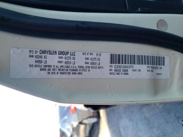 Photo 10 from auction – 2010 CHRYSLER 300 TOURIN with VIN 2C3CA5CV2AH319772