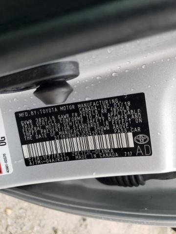 Photo 10 from auction – 2018 TOYOTA COROLLA L with VIN 2T1BURHE2JC042016