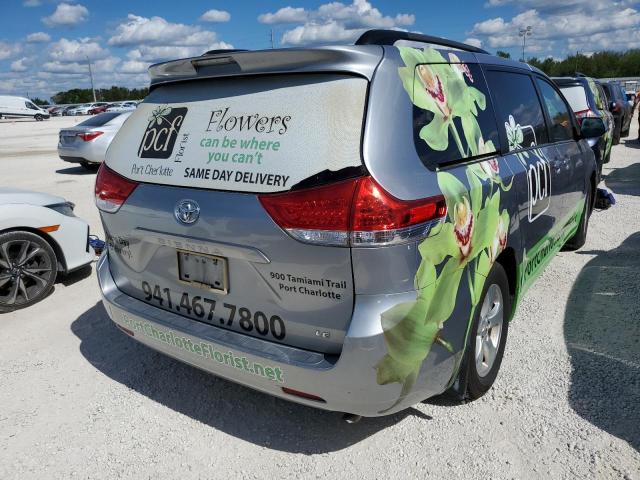 Photo 4 from auction – 2013 TOYOTA SIENNA LE with VIN 5TDKK3DC9DS369760