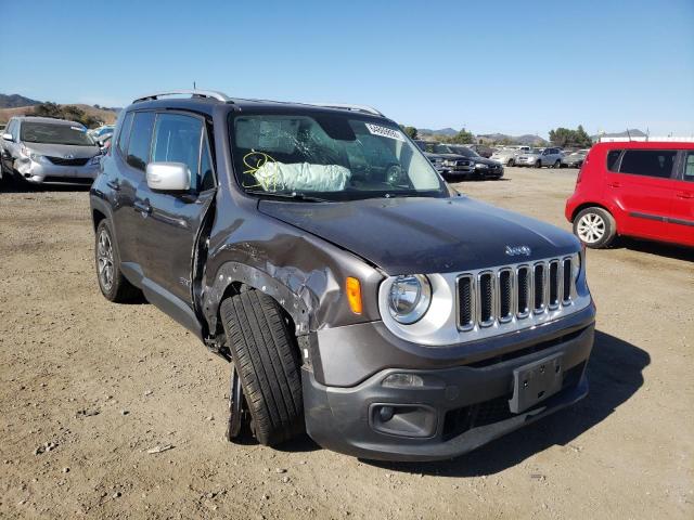 JEEP RENEGADE L 2017 with VIN ZACCJADB3HPE48847 - Photo from auction