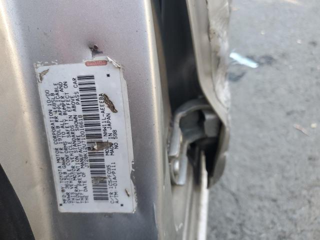 Photo 10 from auction – 2001 TOYOTA PRIUS with VIN JT2BK12U710016618