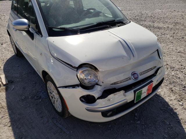 Photo 9 from auction – 2012 FIAT 500 LOUNGE with VIN 3C3CFFER4CT303591