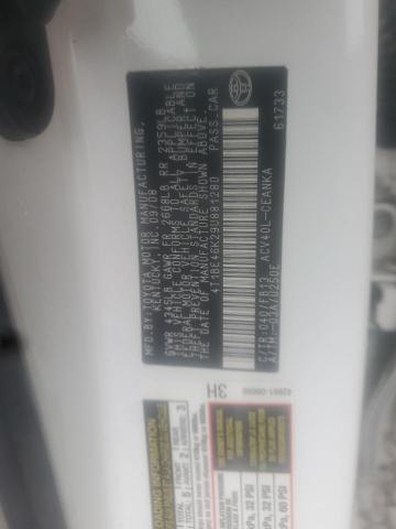 Photo 10 from auction – 2009 TOYOTA CAMRY BASE with VIN 4T1BE46K29U881280