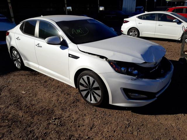 KIA OPTIMA SX 2013 with VIN 5XXGR4A67DG240570 - Photo from auction
