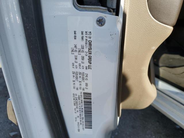 Photo 10 from auction – 2014 CHRYSLER TOWN & COU with VIN 2C4RC1BG6ER314621