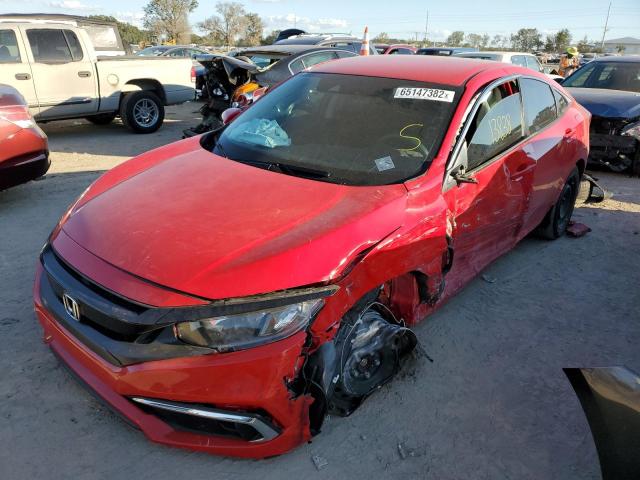 Photo 2 from auction – 2021 HONDA CIVIC LX with VIN 2HGFC2F69MH545593