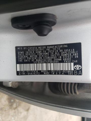 Photo 10 from auction – 2014 TOYOTA COROLLA L with VIN 5YFBURHE7EP065894