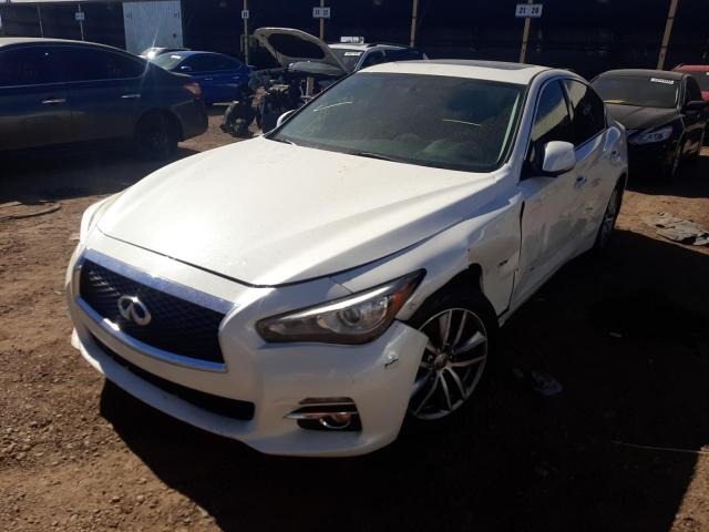 Photo 2 from auction – 2016 INFINITI Q50 BASE with VIN JN1CV7AP4GM203725