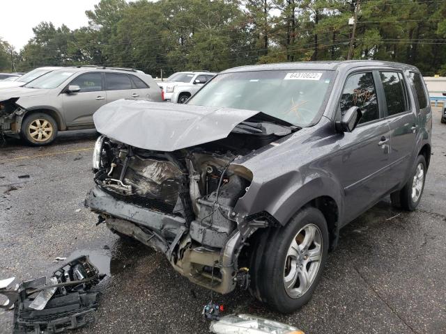 Photo 2 from auction – 2014 HONDA PILOT EXLN with VIN 5FNYF4H78EB021603