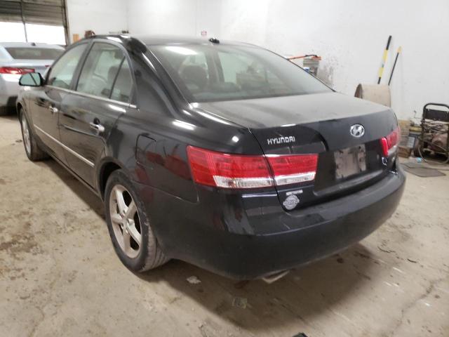 Photo 3 from auction – 2008 HYUNDAI SONATA SE with VIN 5NPEU46F08H356248