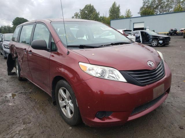 TOYOTA SIENNA 2012 with VIN 5TDZK3DC8CS240647 - Photo from auction
